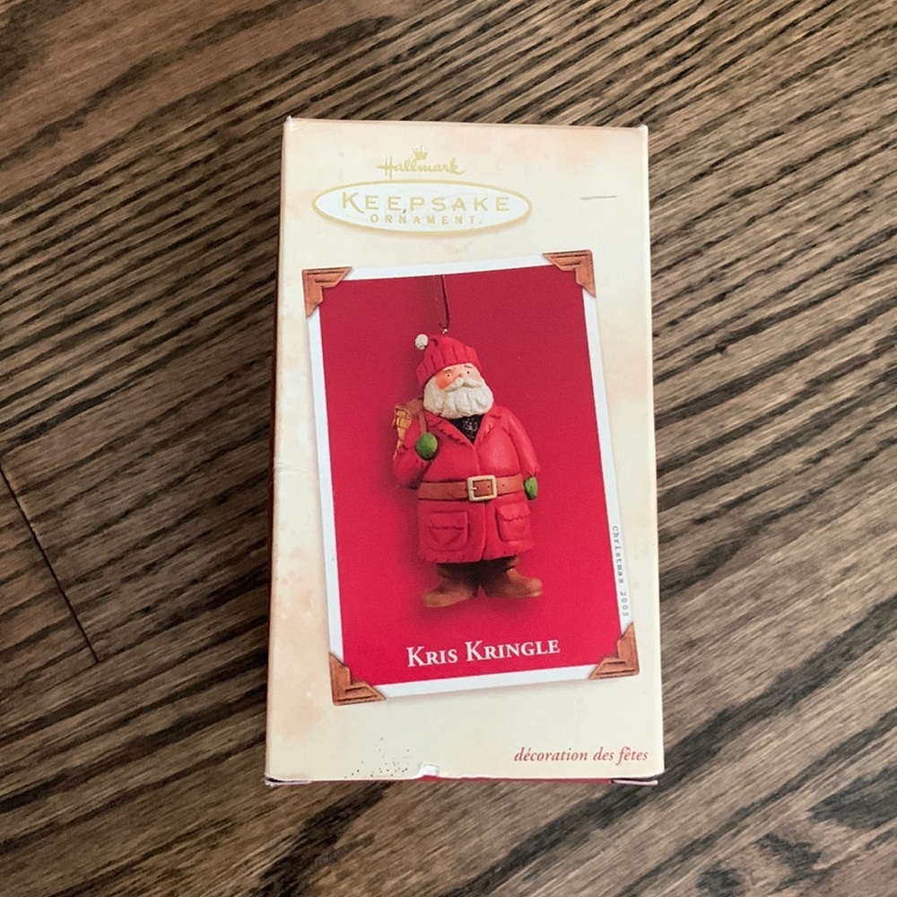 Hallmark Santa Kris Kringle Keepsake Christmas Ornament